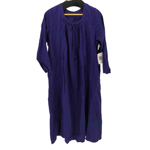 ネストローブ nest Robe リネン100% L/S ワンピース レディース FREE