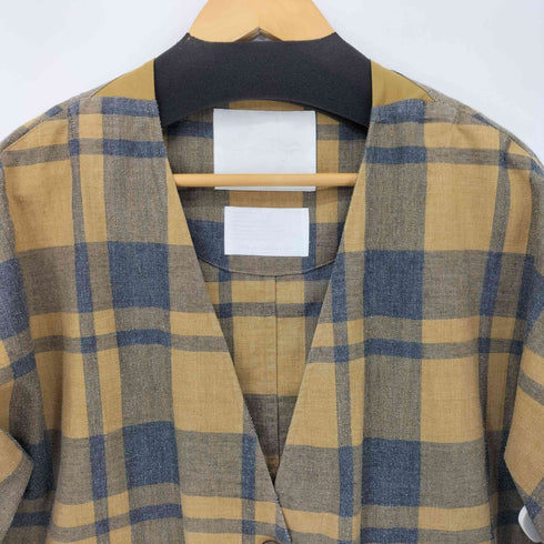 ホワイトマウンテニアリング WHITE MOUNTAINEERING 15SS チェックガウン レディース 00