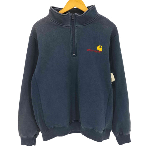 カーハートワークインプログレス Carhartt WIP Half Zip American Script Sweatshirt メンズ import:L