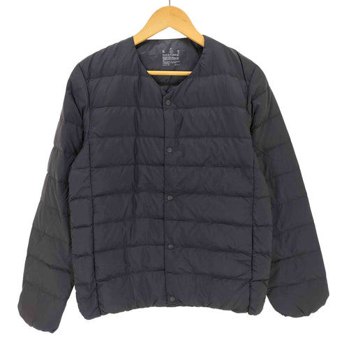 ムジ MUJI 2023AW 軽量ダウン(帯電防止裏地)ノーカラージャケット メンズ JPN:S