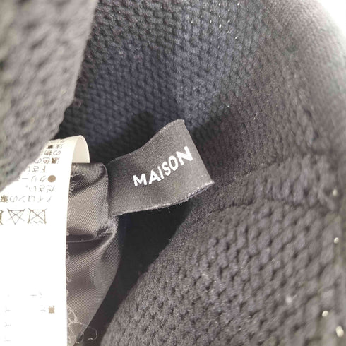 メゾンスペシャル MAISON SPECIAL ハンドニットビスチェオールインワン レディース 36