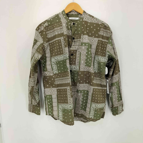 ジャーナルスタンダード JOURNAL STANDARD 21SS ビッグシルエットバンドカラーシャツ イージーパンツ ペイズリー柄 レディース S