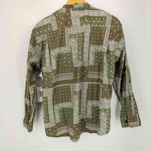 ジャーナルスタンダード JOURNAL STANDARD 21SS ビッグシルエットバンドカラーシャツ イージーパンツ ペイズリー柄 レディース S