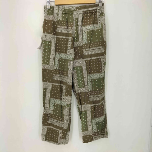 ジャーナルスタンダード JOURNAL STANDARD 21SS ビッグシルエットバンドカラーシャツ イージーパンツ ペイズリー柄 レディース S