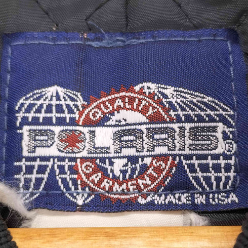 POLARIS MADE IN USA ダック地 内キルティングベスト メンズ