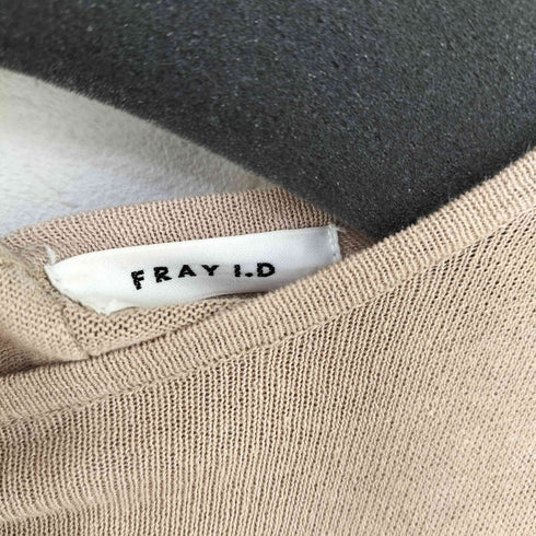 フレイアイディー FRAY I.D オープンバックロングワンピ レディース ONE SIZE