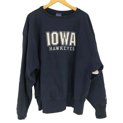 チャンピオン Champion REVERSE WEAVE IOWA HAWKEYES クルーネックスウェット メンズ XXL