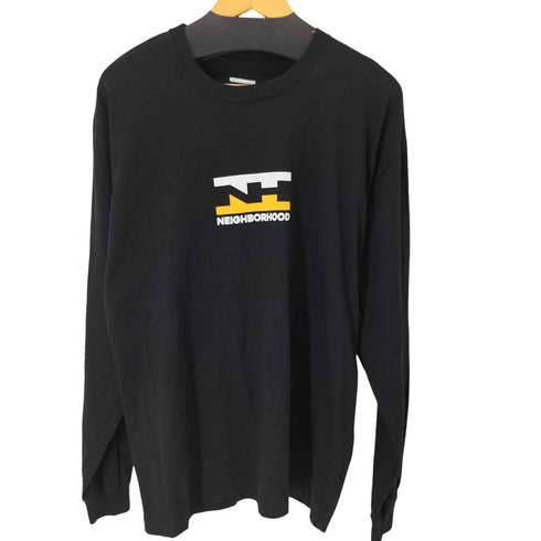 ネイバーフッド NEIGHBORHOOD NH TEE ロゴプリントL/S Tシャツ メンズ JPN:L