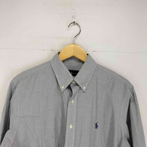 ポロラルフローレン POLO RALPH LAUREN ポニー刺繍チェックシャツ メンズ 16 1/2