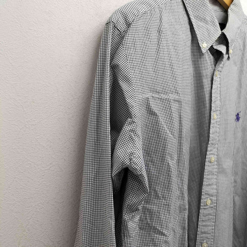ポロラルフローレン POLO RALPH LAUREN ポニー刺繍チェックシャツ メンズ 16 1/2