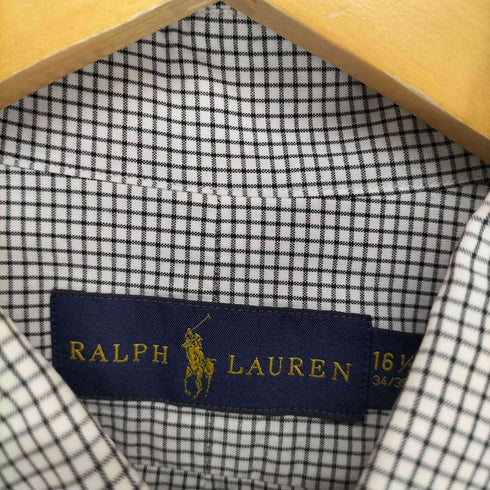 ポロラルフローレン POLO RALPH LAUREN ポニー刺繍チェックシャツ メンズ 16 1/2