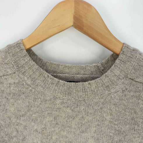 ブルックスブラザーズ BROOKS BROTHERS SHETLAND WOOL シェットランド ウール ラグラン クルーネックニット メンズ import:M