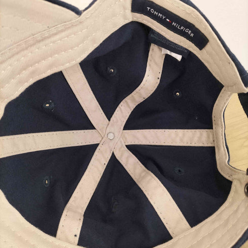 トミーヒルフィガー TOMMY HILFIGER ロゴ刺繍キャップ メンズ FREE