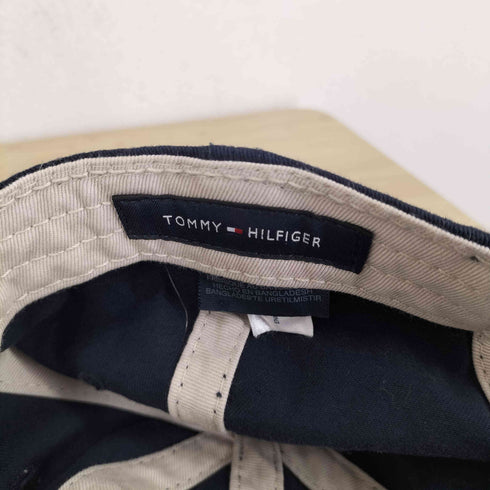 トミーヒルフィガー TOMMY HILFIGER ロゴ刺繍キャップ メンズ FREE