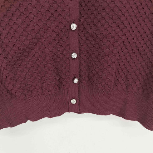 ザラ ZARA ビジューボタンカーディガン レディース JPN:M