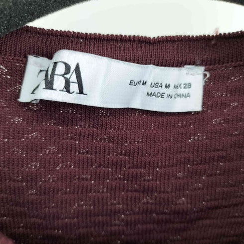 ザラ ZARA ビジューボタンカーディガン レディース JPN:M