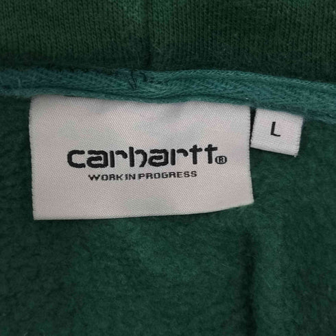 カーハートワークインプログレス Carhartt WIP ロゴプリントパーカー メンズ import:L