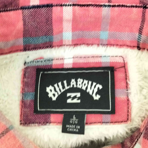 ビラボン BILLABONG 裏起毛シャツ メンズ JPN:L