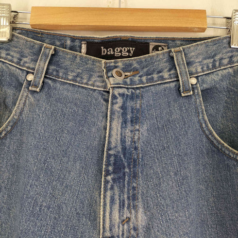 リーバイス Levis 99年製造 コロンビア製 シルバータブ baggy バギーデニムパンツ メンズ 34x32
