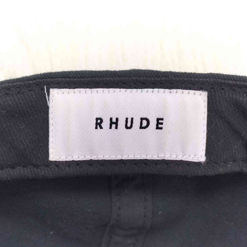 ルード RHUDE logo hat メンズ