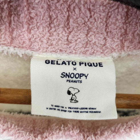 ジェラートピケ gelato pique オーバーサイズロゴフリーストップス レディース