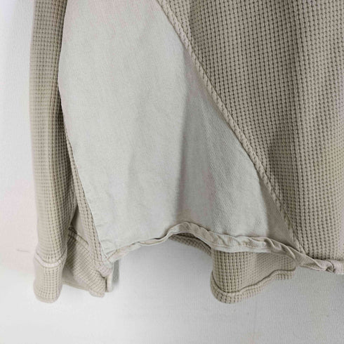 クラシカルエルフ CLASSICAL ELF 別注 ヴィンテージライク ピグメントワッフルドッキングシャツ レディース JPN:XL