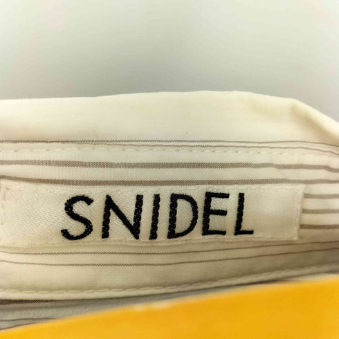 スナイデル snidel オーバーサイズ2WAYストライプシャツ レディース ONE SIZE