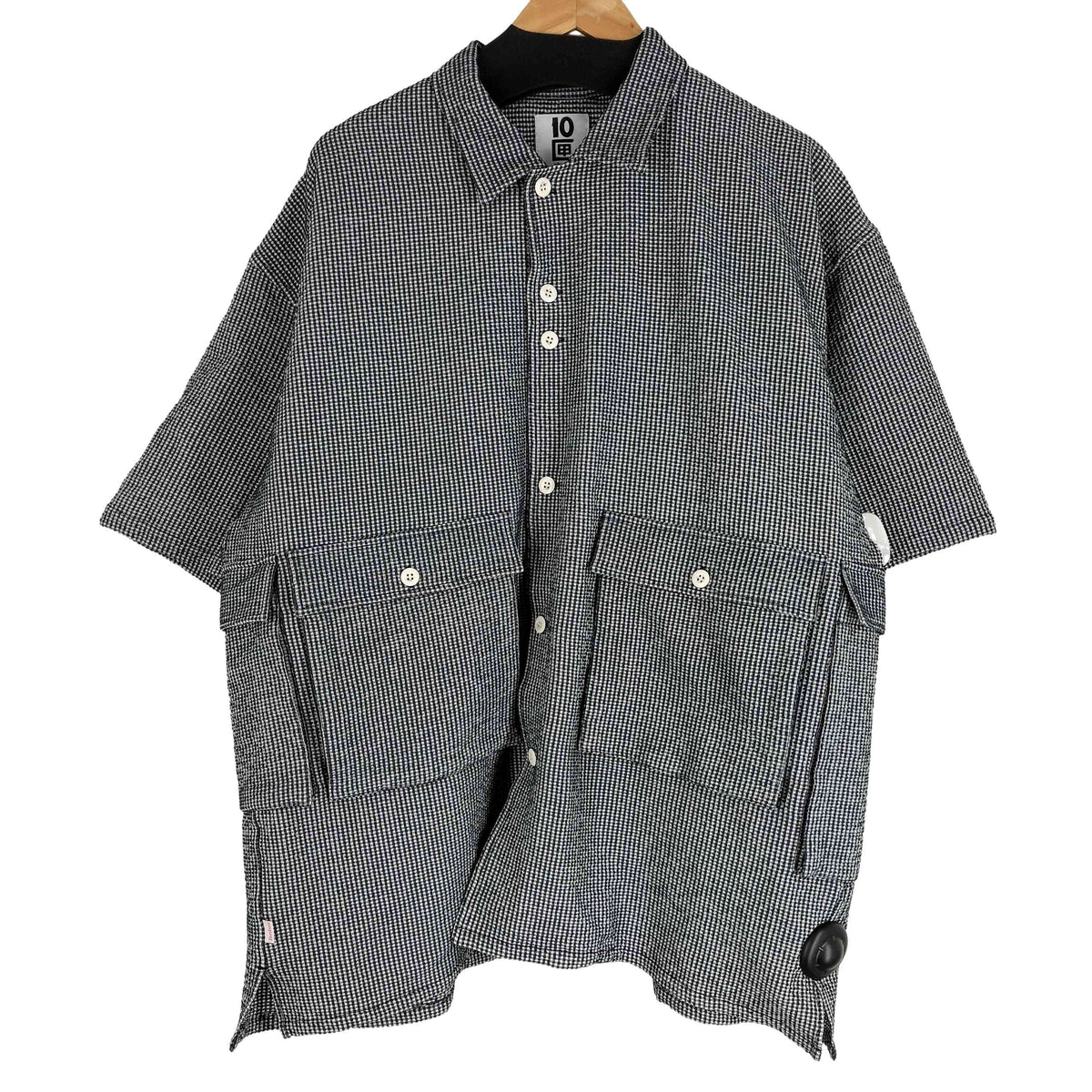 テンボックス 10匣 TENBOX DRUG DEALER SHIRT シアサッカー ギンガム 