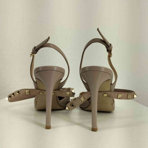 ヴァレンティノ Valentino スタッズデザインヒールパンプス レディース EUR:36