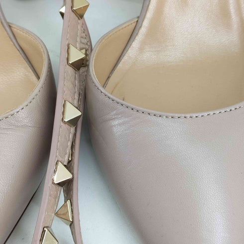 ヴァレンティノ Valentino スタッズデザインヒールパンプス レディース EUR:36