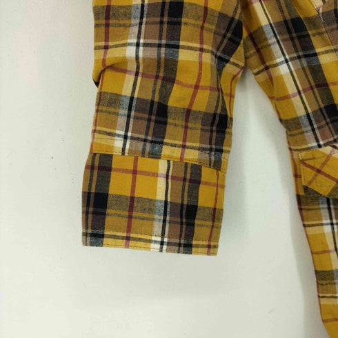 バーバリーブルーレーベル BURBERRY BLUE LABEL ラウンドカラー チェックワンピース レディース 36
