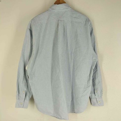 ポロバイラルフローレン Polo by RALPH LAUREN THE BIG SHIRTストライプ柄 ポニー刺繍 BDシャツ オックスフォード メンズ import:M