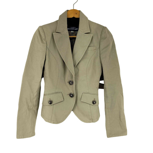 バーバリーブルーレーベル BURBERRY BLUE LABEL 裏地ノヴァチェック テーラードジャケット レディース 38