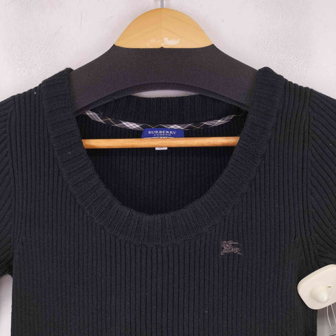 バーバリーブルーレーベル BURBERRY BLUE LABEL アクリル混 ニットワンピース レディース 38