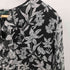 ローレンラルフローレン LAUREN RALPH LAUREN 花柄 シアー フリルブラウス レディース import:M