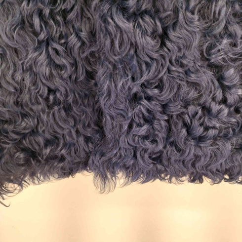 セドリックシャルリエ Cedric Charlier ムートンレザープードルファージャケット レディース
