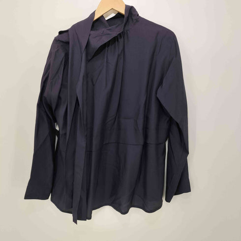 ユニクロプラスジェイ UNIQLO+J 2022SS シルクボウタイブラウス レディース JPN:L