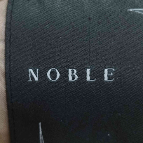 ノーブル Noble ソフトラムレザーライダースブルゾン レディース JPN:38