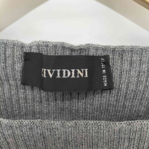 チヴィディーニ CIVIDINI イタリア製 リブニット ワンピース レディース EUR:38