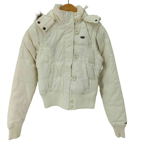 トミーヒルフィガーデニム TOMMY HILFIGER DENIM デタッチャブルダウンジャケット レディース import:XS