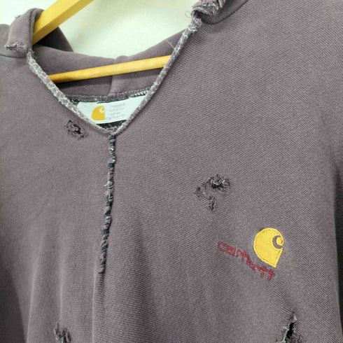カーハート Carhartt RUGGED OUTDOOR WEAR ダメージ加工プルオーバーパーカー メンズ