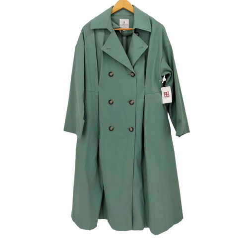ランバンオンブルー LANVIN en Bleu ポリエステルツイルレディートレンチコート レディース 38
