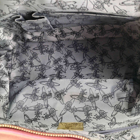 ヴィヴィアンウエストウッド Vivienne Westwood オーブロゴ チェックハンドバック レディース