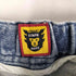 ヒューマンメイド HUMAN MADE ヴィンテージ加工 ペインター イージー スウェット デニムパンツ RELAX DENIM PANTS メンズ JPN:XL
