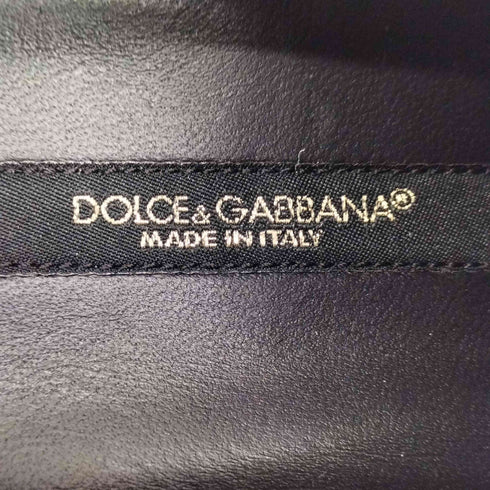 ドルチェアンドガッバーナ DOLCE&GABBANA 花柄レースモチーフスニーカー 牛革 レディース JPN:37
