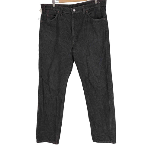 リーバイス Levis 522刻印 MADE IN USA 94年製 オレンジタブ 先染め 505 ブラックデニムパンツ メンズ W40 L32
