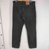 リーバイス Levis 522刻印 MADE IN USA 94年製 オレンジタブ 先染め 505 ブラックデニムパンツ メンズ W40 L32