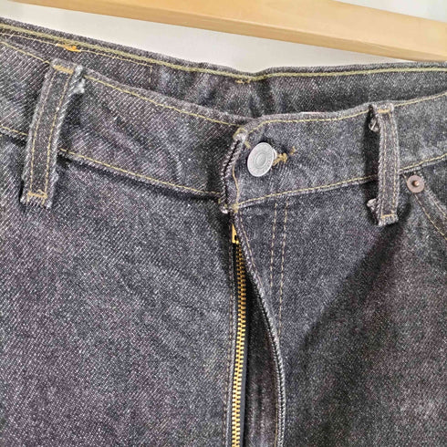 リーバイス Levis 522刻印 MADE IN USA 94年製 オレンジタブ 先染め 505 ブラックデニムパンツ メンズ W40 L32