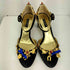 ドルチェアンドガッバーナ DOLCE&GABBANA ジュエリーヒールスウェードパンプス レディース EUR:37