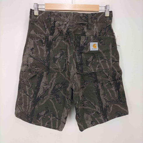 カーハートワークインプログレス Carhartt WIP SINGLE KNEE SHORT リアルツリーカモダック地ハーフパンツ メンズ 30